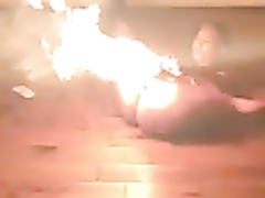 Pussy on fire gets a whole new meaning